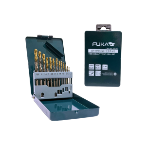 FUKA ดอกสว่านเจาะสแตนเลส HSS + Co5 (แบบชุด)