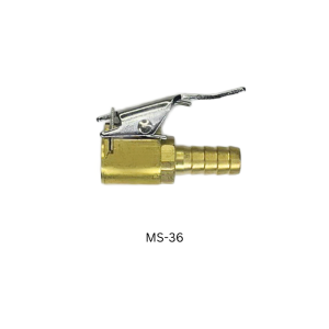 MISUI  หัวเติมลมแบบล็อกได้ ลมปิด — สวมสายยาง 5/16” (MS-36)