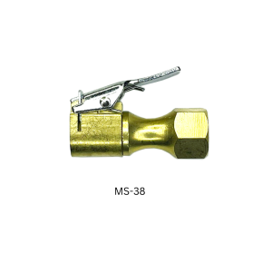 MISUI  หัวเติมลมแบบล็อกได้  (รุ่นงานหนัก) ลมปิด — เกลียวใน 1/4” PT