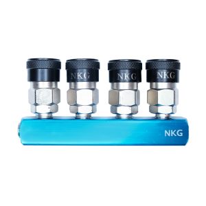 NKG รางต่อคอปเปอร์ลมและคอปเปอร์ลมแบบชุด (Manifold / Multi Coupler)
