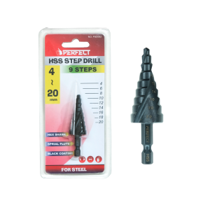 PERFECT ดอกสว่านสเตป (STEP DRILL)