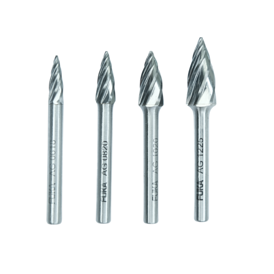 FUKA เหล็กเจียรคาร์ไบด์ Alu-Cut แกน 6mm TYPE G